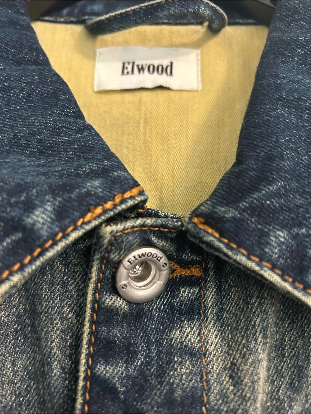 Elwood Garage Denim Trucker Jacket
